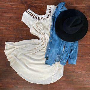Free People Boho Style Flowy Dress- S